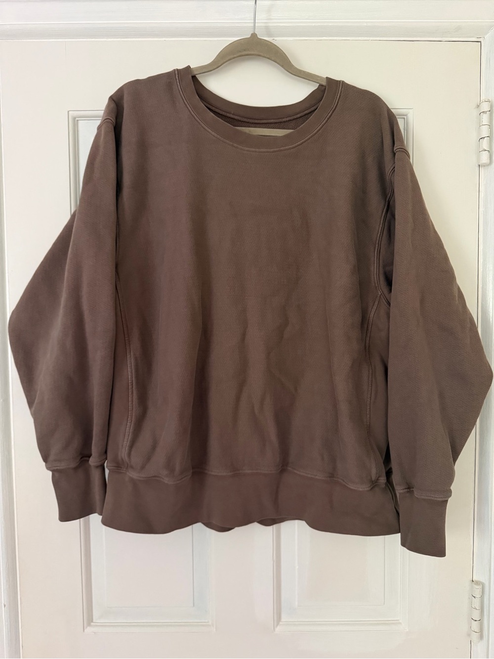 Les Tien Brown Crewneck Sweatshirt - Women